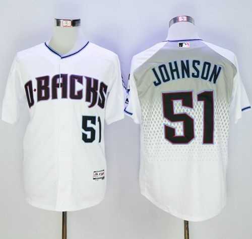 Arizona Diamondbacks #51 Randy Johnson White Capri New Cool Base Stitched Baseball Jersey Sanguo,We sell and wholesale Arizona Diamondbacks #51 Randy Johnson White Capri New Cool Base Stitched Baseball Jersey Sanguo on line form chian!